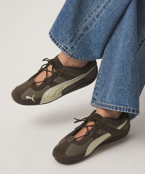 スニーカー 「PUMA」スピードキャット GO スニーカー レディースの画像