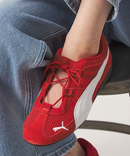 スニーカー 「PUMA」スピードキャット GO スニーカー レディースの画像