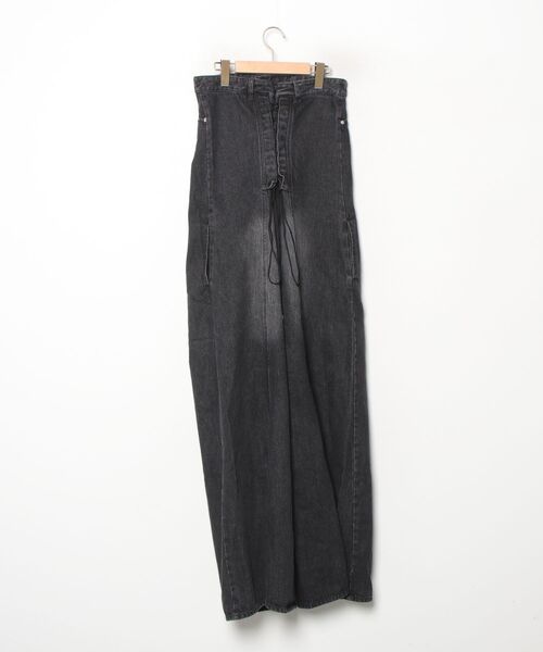 「Knuth Marf」 デニムパンツ M ブラック レディースの画像