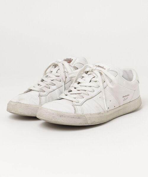 【美品】onitsuka tiger 23.5㎝ Onitsuka Tiger（オニツカタイガー） シューズ 23.5 ホワイト