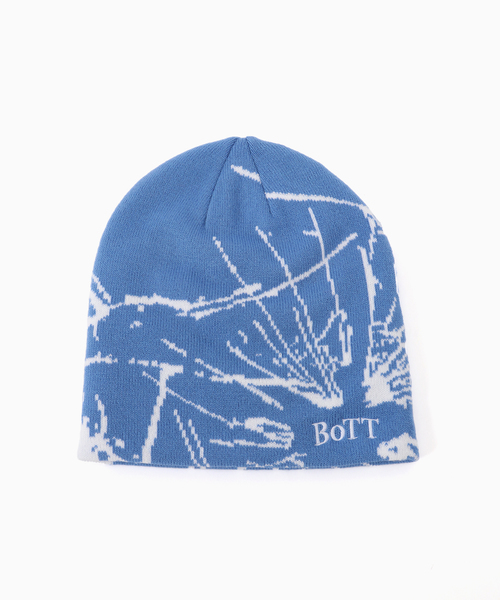 BoTT（ボット） ニット帽 ニットキャップ SHATTERED SCULL CAP BEANIE