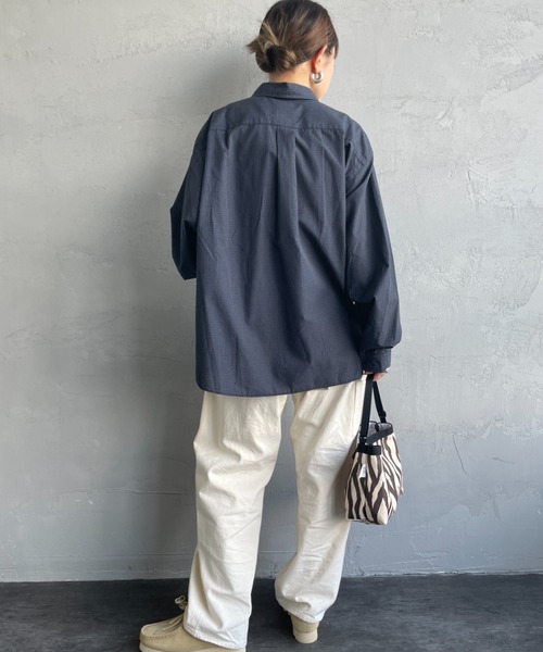 Danton（ダントン） 長袖シャツ 38 ベージュ レディース : ZOZOTOWN