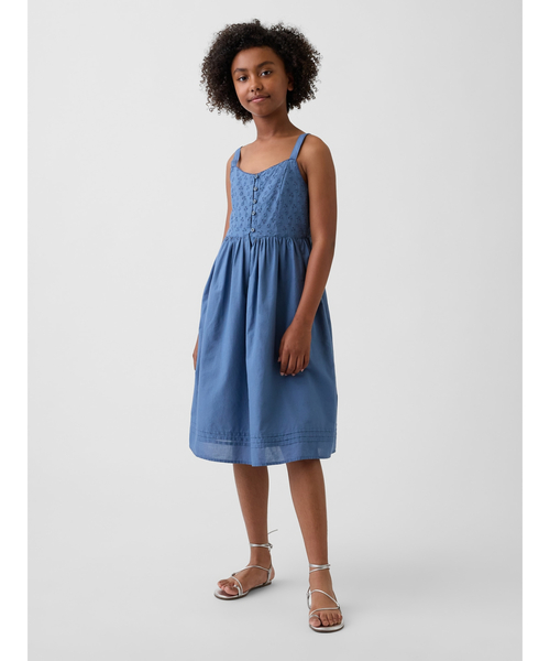 GAP（ギャップ） ワンピース ミディ タンクワンピース (キッズ) キッズ 
