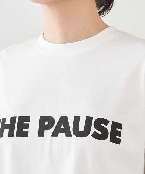 「THE PAUSE」 長袖カットソー FREE グレー レディース_画像7