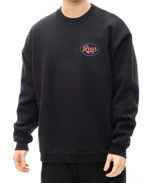 「RVCA」 スウェットカットソー MEDIUM ホワイト メンズ_画像6