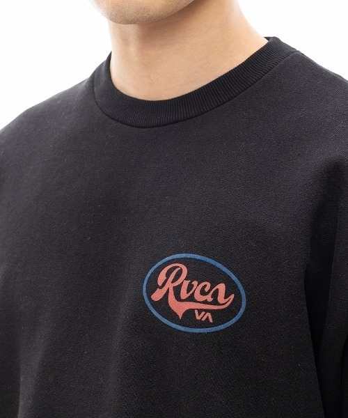 「RVCA」 スウェットカットソー MEDIUM ホワイト メンズ_画像8