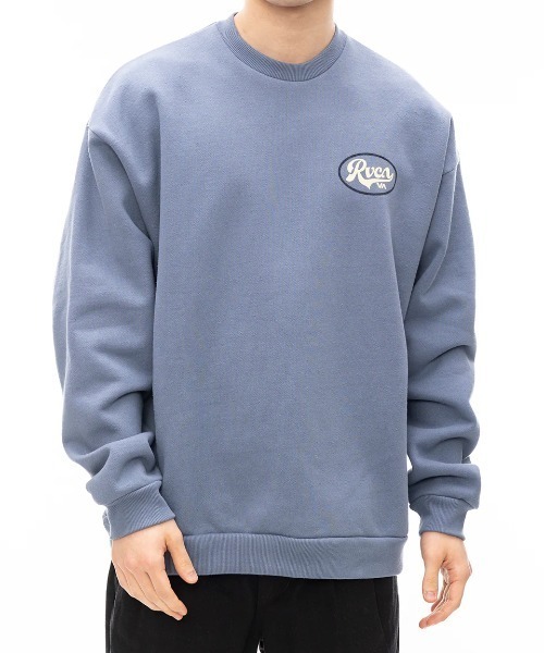 「RVCA」 スウェットカットソー MEDIUM ホワイト メンズ_画像10