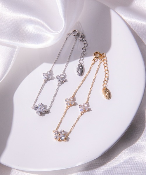 k10 JILLSTUART ブレスレット PG K10ブレスレット ダレル ダイヤ｜MONATELIER（モナトリエ）公式｜K10