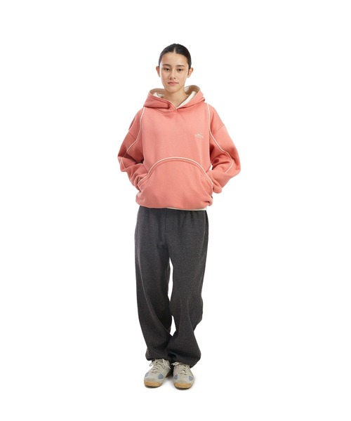 SUNLOVE（サンラブ） パーカー Crescent Brushed Hoodie レディース