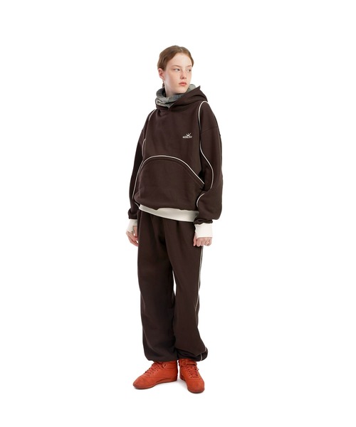 SUNLOVE（サンラブ） パーカー Crescent Brushed Hoodie レディース