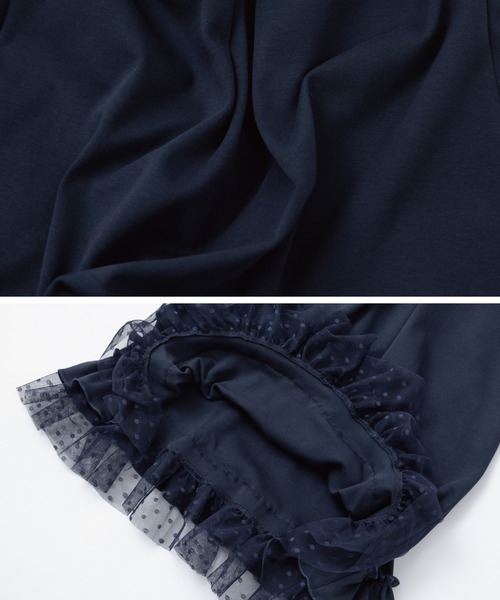 「panpantutu」 「KIDS」ノースリーブワンピース 130cm ネイビー キッズ_画像4