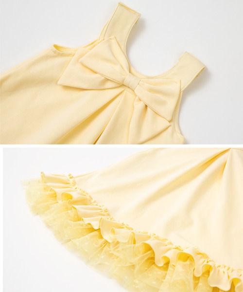 「panpantutu」 「KIDS」ノースリーブワンピース 130cm ネイビー キッズ_画像9