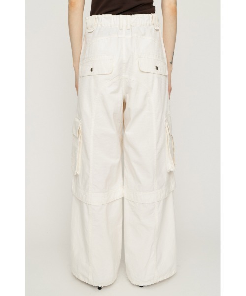 【LONSLAN】2wayカーゴパンツ　sanwl24a032 SLY（スライ） ワイドパンツ カーゴパンツ WASHED 2WAY CARGO PT