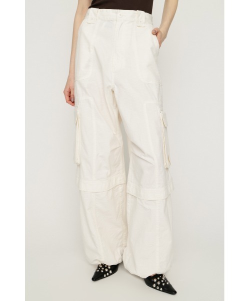SLY（スライ） ワイドパンツ カーゴパンツ WASHED 2WAY CARGO PT