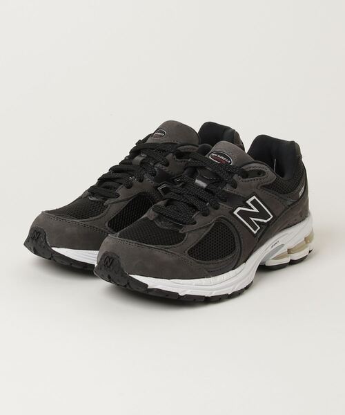 「New Balance」 ローカットスニーカー 24.5cm ブラック メンズ_画像4