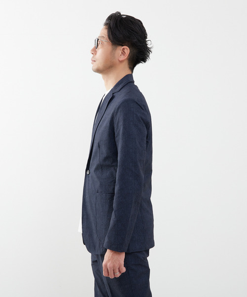 「MEN'S MELROSE」 テーラードジャケット 5 ベージュ メンズ_画像3