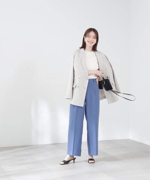 「N.(N. Natural Beauty Basic)」 半袖ニット MEDIUM ホワイト レディース_画像6