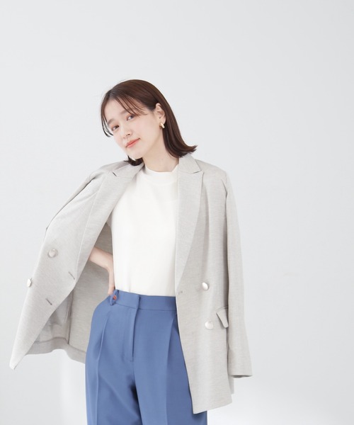 「N.(N. Natural Beauty Basic)」 半袖ニット MEDIUM ホワイト レディース_画像8