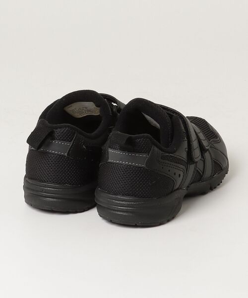 「ASICS」 「KIDS」ローカットスニーカー 17cm ブラック キッズ_画像2