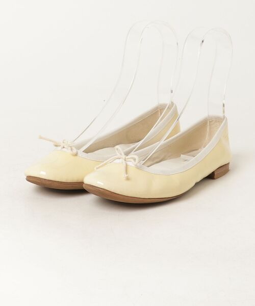 repetto フランス製　イエロー バレエシューズ repetto（レペット） バレエシューズ 37 イエロー レディース