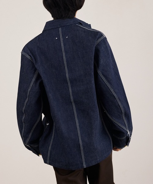 Lee（リー） デニムジャケット gジャン ARCHIVES OVERALL JACKET 91-J