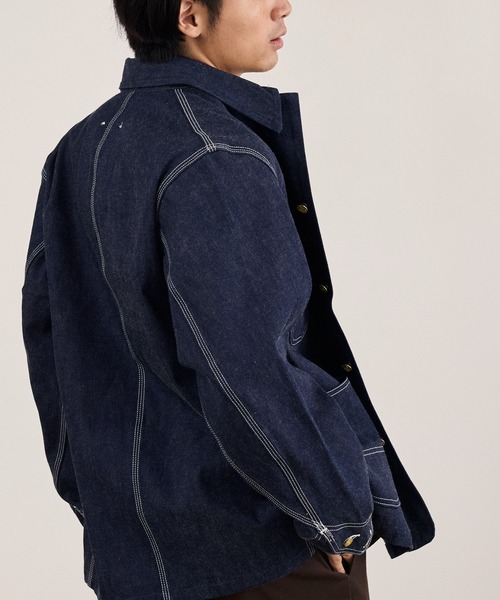 Lee　デニムカバーオール　デニムジャケット　91-J復刻　L Lee（リー） デニムジャケット gジャン ARCHIVES OVERALL JACKET 91-J