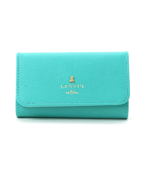 大人気★LANVIN en Bleu リュクサンブール キーケース 10色 ロゴ リュクサンブールカラー キーケース|LANVIN en Bleu | LANVIN en
