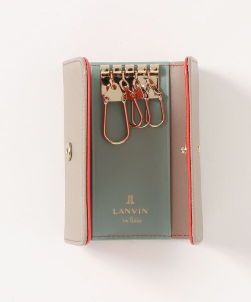 LANVIN en Bleu キーケース リュクサンブールカラー : ZOZOTOWN