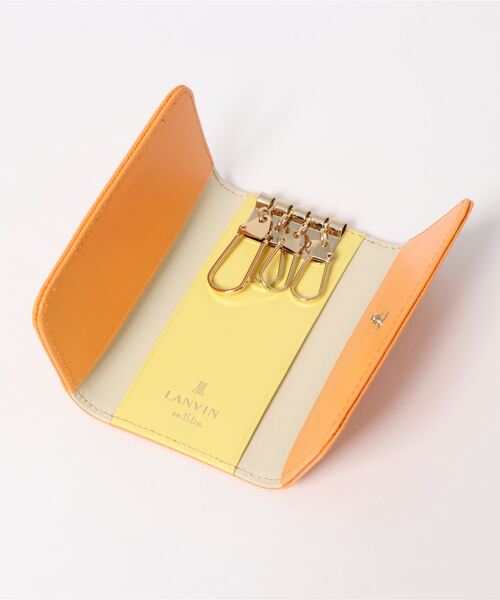 LANVIN en Bleu キーケース リュクサンブールカラー : ZOZOTOWN