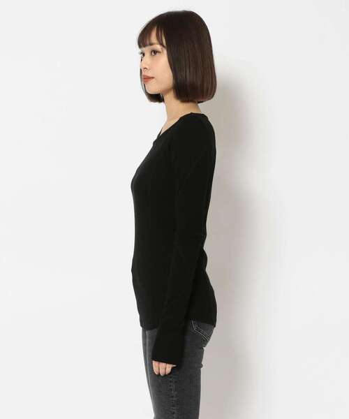 tシャツ ADDICT NOIR/アディクト ノアー/ロングスリーブ カットソー レディース