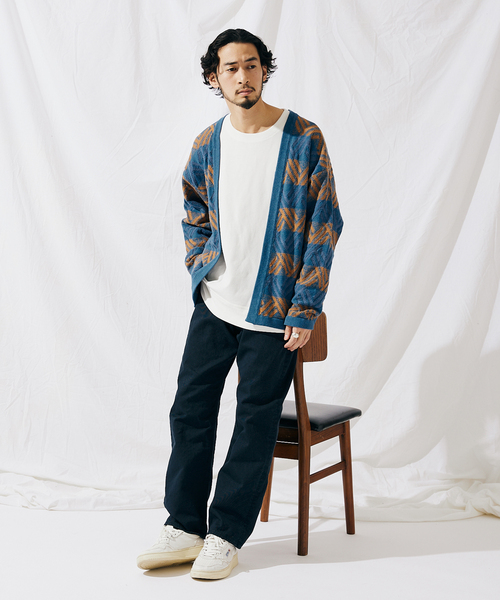 JOURNAL STANDARD カーディガン 「GEOM PATTERN / ジオメ