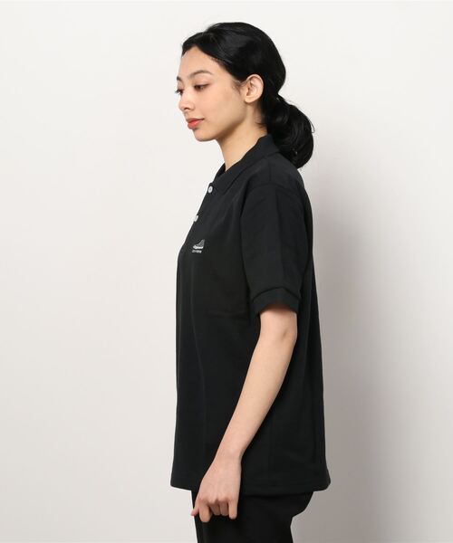 24SS ebure カノコ ポロシャツ 黒 SHIPS ポロシャツ SHIPS: カノコ ボタンダウンカラー メンズ
