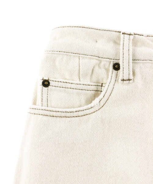 ALEXIA STAM スカート Denim Long Skirt/デニムロングスカート