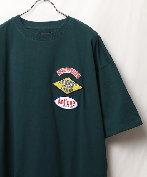 Bling Leads tシャツ 半袖 「Bl」ランダムワッペン半袖Tシャツ