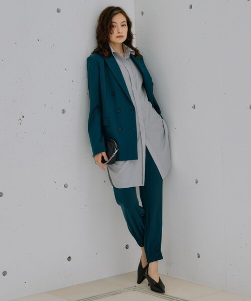 ブラウス シャツ 「洗える」CRySiタイプライター ロングシャツ レディース ICB ブラウス シャツ 「洗える」CRySiタイプライター ロング