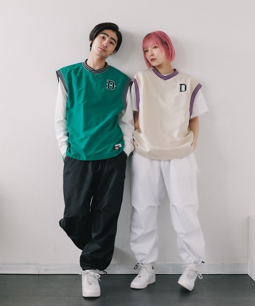 ベスト ジレ Dickies/ディッキーズ NYLON V NECK VEST ベスト レディース Dickies ベスト ジレ Dickies/ディッキーズ NYLON V NECK VEST