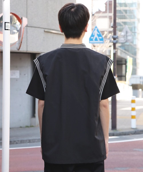 Dickies ベスト ジレ Dickies/ディッキーズ NYLON V NECK VEST