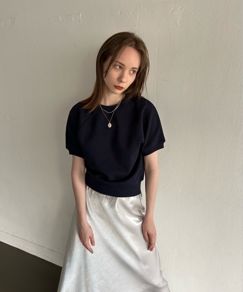 tシャツ 「DIDOT.」ラグランクロップドハーフT レディース Didot.showroom tシャツ 「DIDOT.」ラグランクロップドハーフT