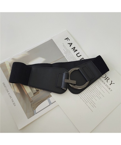 Another Edition レザーサッシュベルト ダブルリングレザーサッシュベルト／SV金具 | おしゃれな大人