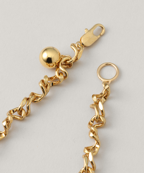 Spick & Span 【Soierie/ソワリー】 ネックレス Soierie/ソワリー carabiner loop necklace（ネックレス