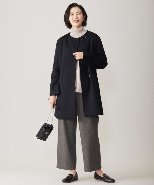 ニット セーター 「洗える」CASHMERE BLEND タートルネック ニット レディース J.PRESS ニット セーター 「洗える」CASHMERE BLEND