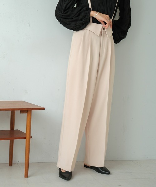 swrve　パンツ　2本セット BAB スラックス パンツ 2WAYハイウエストスラックス レディース