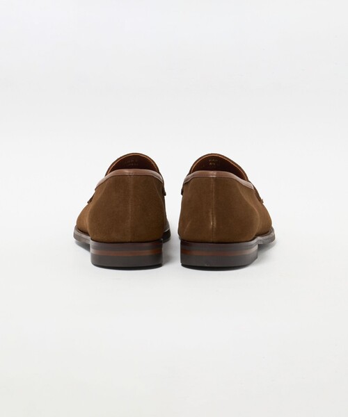 Crockett & Jones スエードローファー 7E 黒ブラック CROCKETT&JONES（クロケット＆ジョーンズ） ローファー HARVARD2 SUEDE
