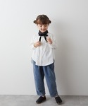 チャーム付きベルベットヘアリボンの詳細画像3