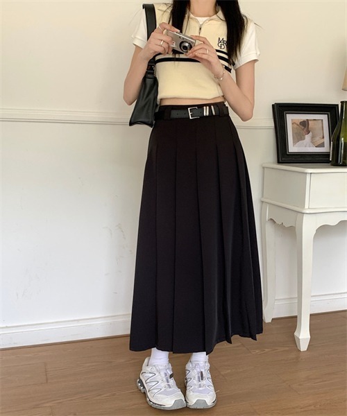 Dream garden（ドリームガーデン） スカート フロントタックプリーツ