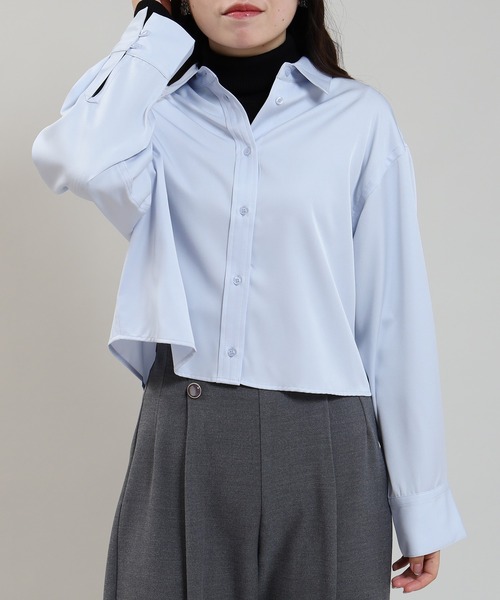 【美品】ASTRATET シャツブラウス ASTRAET（アストラット） ブラウス シャツ 「ASTRAET」2ポケット