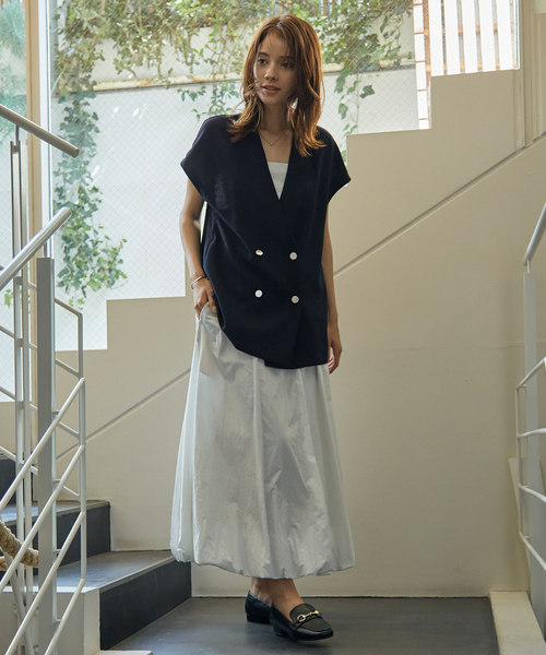 abahouse mavie スカート 「Oggi掲載/WEB Domani掲載」バルーン