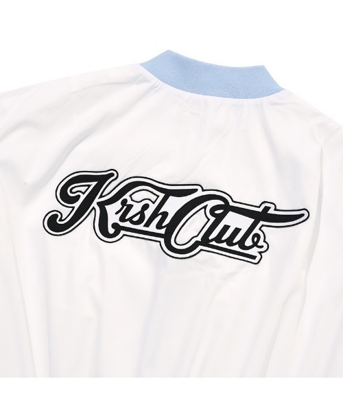 ブルゾン アウター KIRSH UNI LOGO WAPPEN CROP BLOUSON JACKET