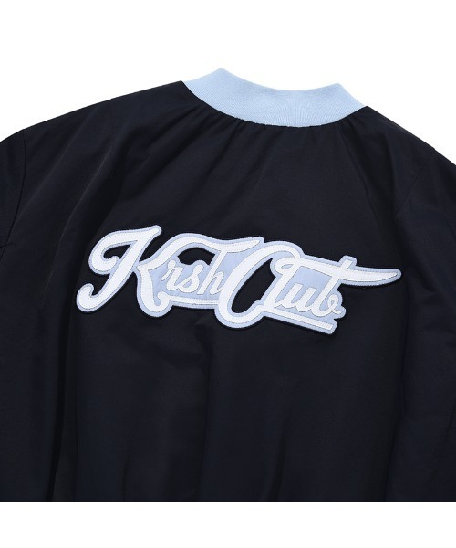 ブルゾン アウター KIRSH UNI LOGO WAPPEN CROP BLOUSON JACKET