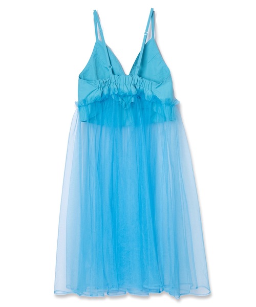 NON TOKYO（ノントーキョー） ワンピース GATHER TULLE CAMISOLE ONE